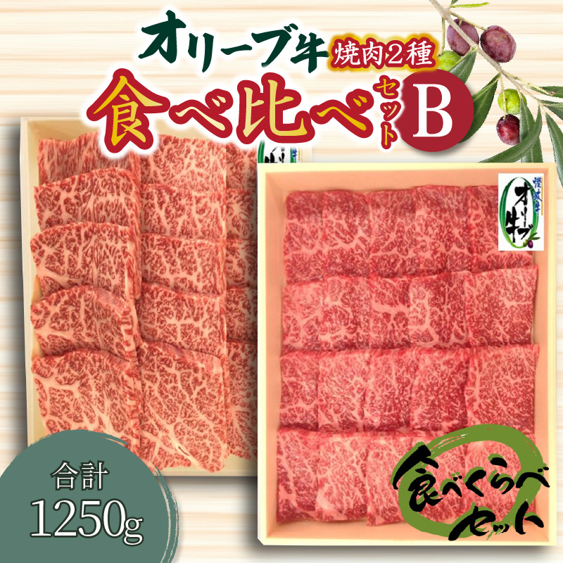 M04-0025_オリーブ牛 焼肉二昧食べ比べセットＢ