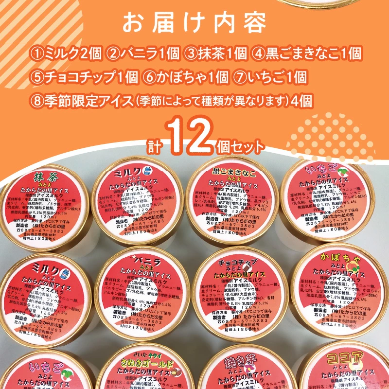 M38-0002_製造直売で人気の手作りアイスクリーム12個セット