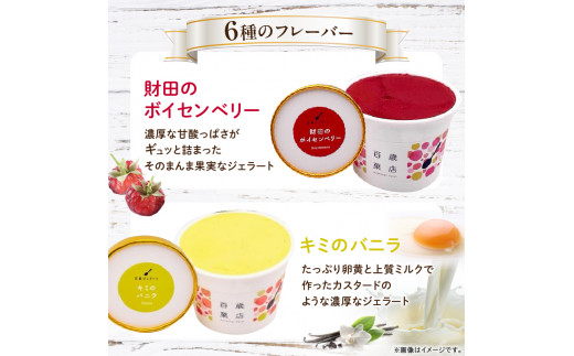 M138-0001_ ここのときジェラート6点セット