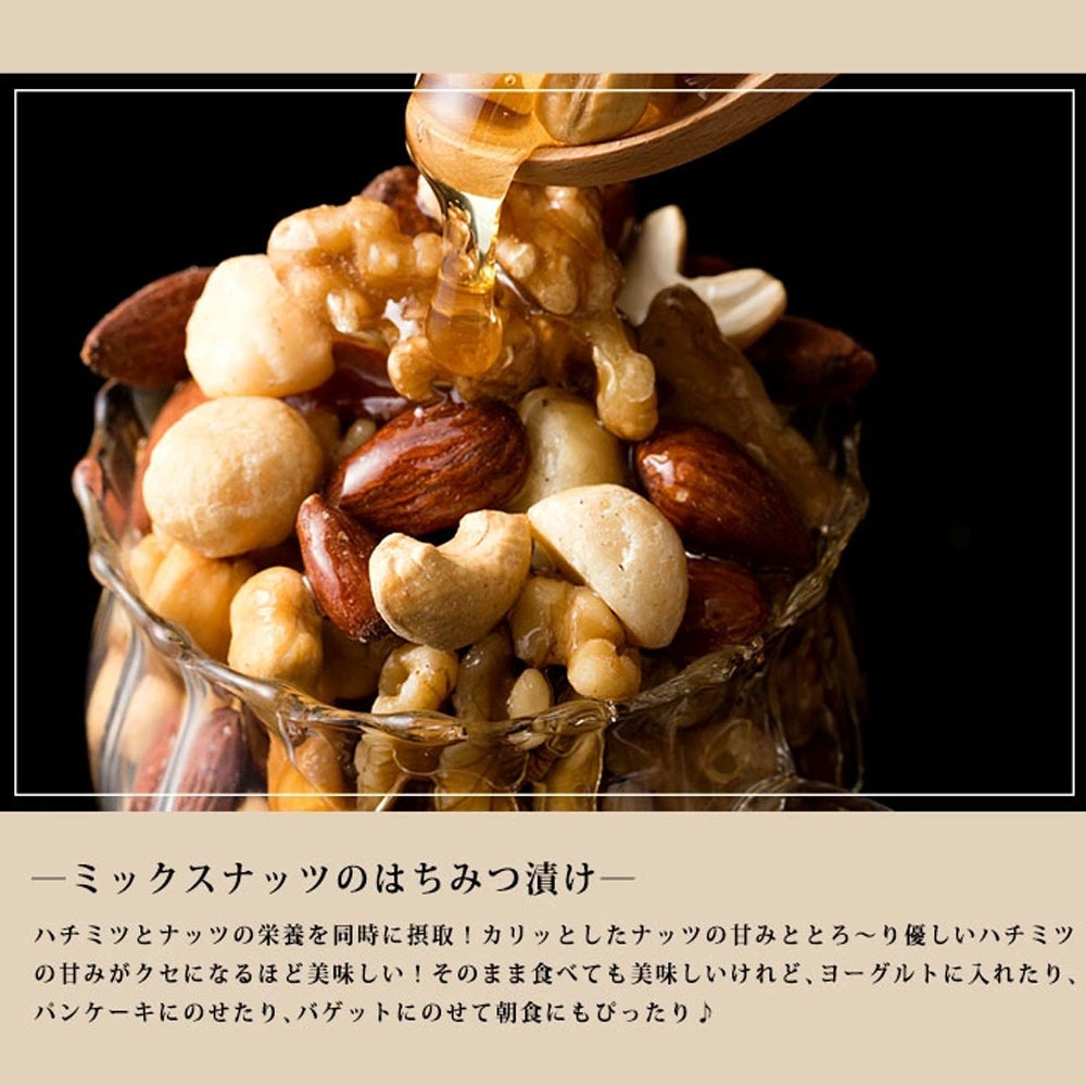 MH140-0171_【納税】焙煎ミックスナッツ(4種の無塩) 500g