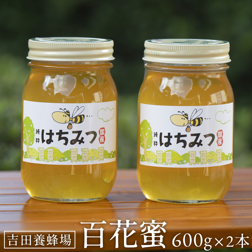 M173-0003_【ふるさと納税】百花蜜2本セット