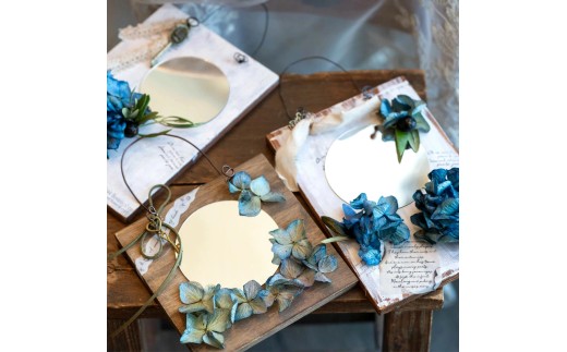 M164-0002_JRoseジェルフラワーライトとアジサイミラー