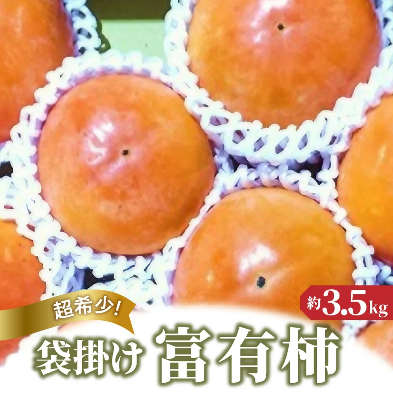 M02-0093_超希少!袋掛け富有がき 約3.5kg