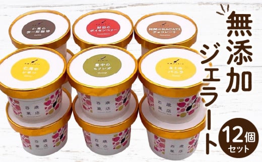 M138-0002_【ふるさと納税】 ここのときジェラート12点セット