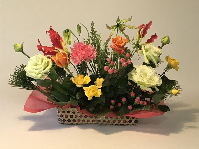 M75-0001_Flower Station NIINAãããè±ã®éäžè±åžã®å£ç¯ã®ãã©ã¯ãŒã¢ã¬ã³ãžã¡ã³ããNO.1