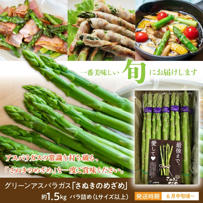 M02-0062_アスパラガス「さぬきのめざめ」約1.5kg(夏芽)