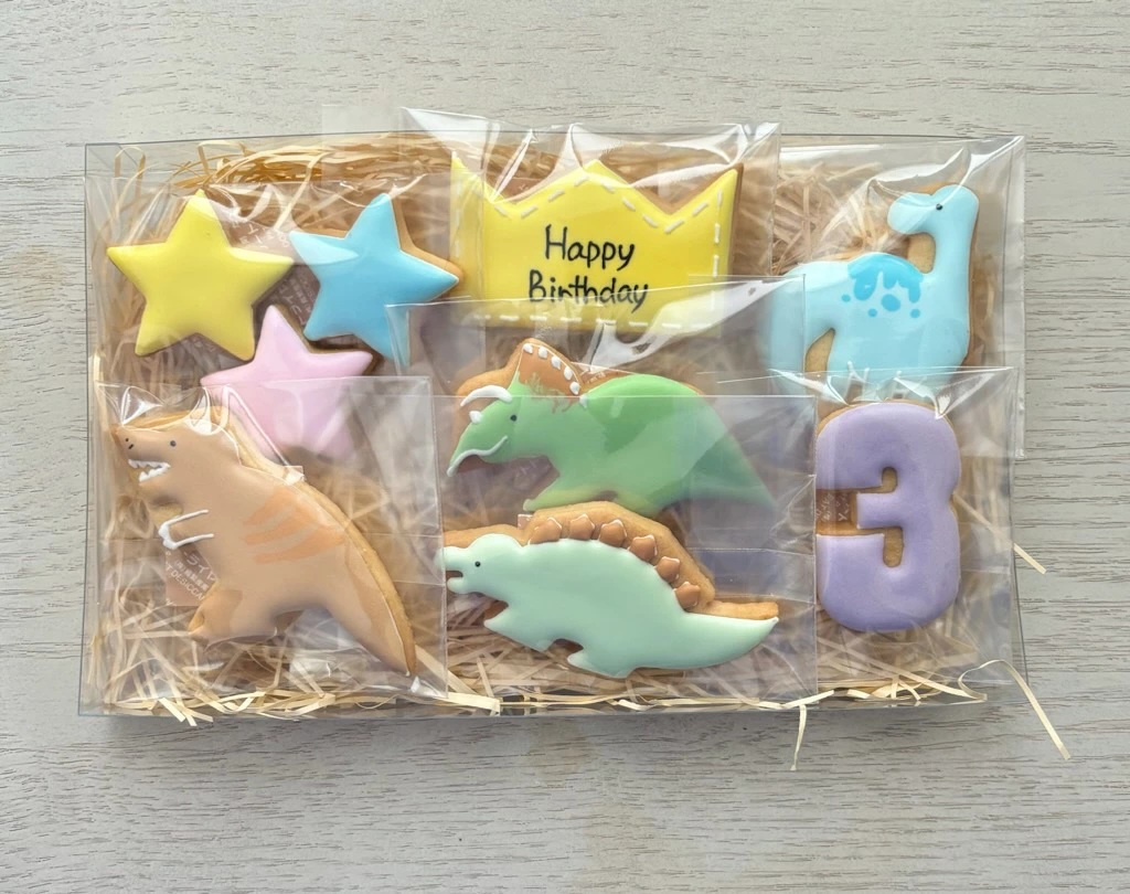 M165-0003_【ふるさと納税】恐竜のバースデーセット