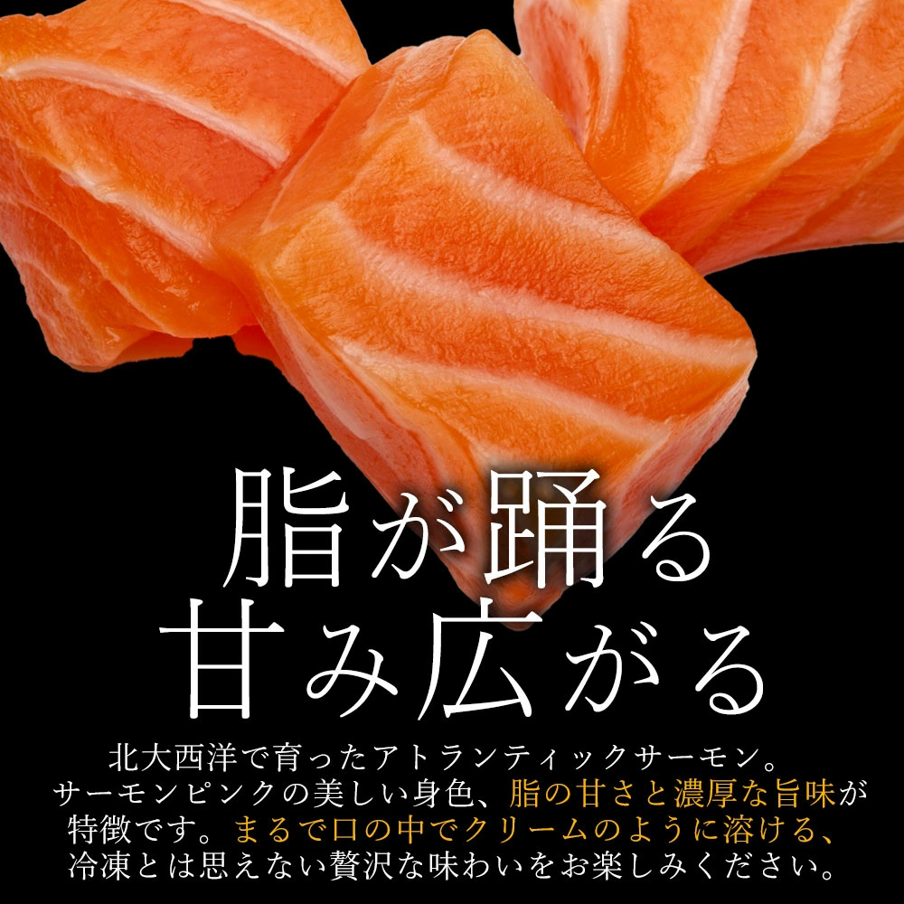 M185-0020_【ふるさと納税】アトランティックサーモン　1kg