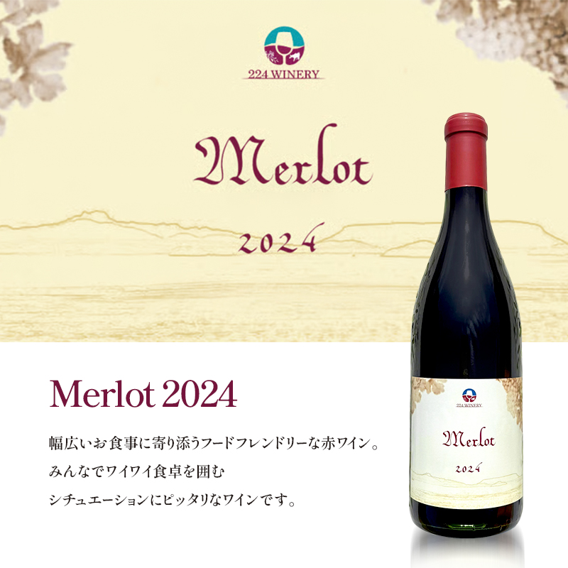 島醸造 メルロー 2024 720ml 小豆島醸造 赤ワイン 日本ワイン 化粧箱入り お酒 酒 ワイン 熟成 贈り物 ギフト 国産 香川 香川県 土庄 土庄町