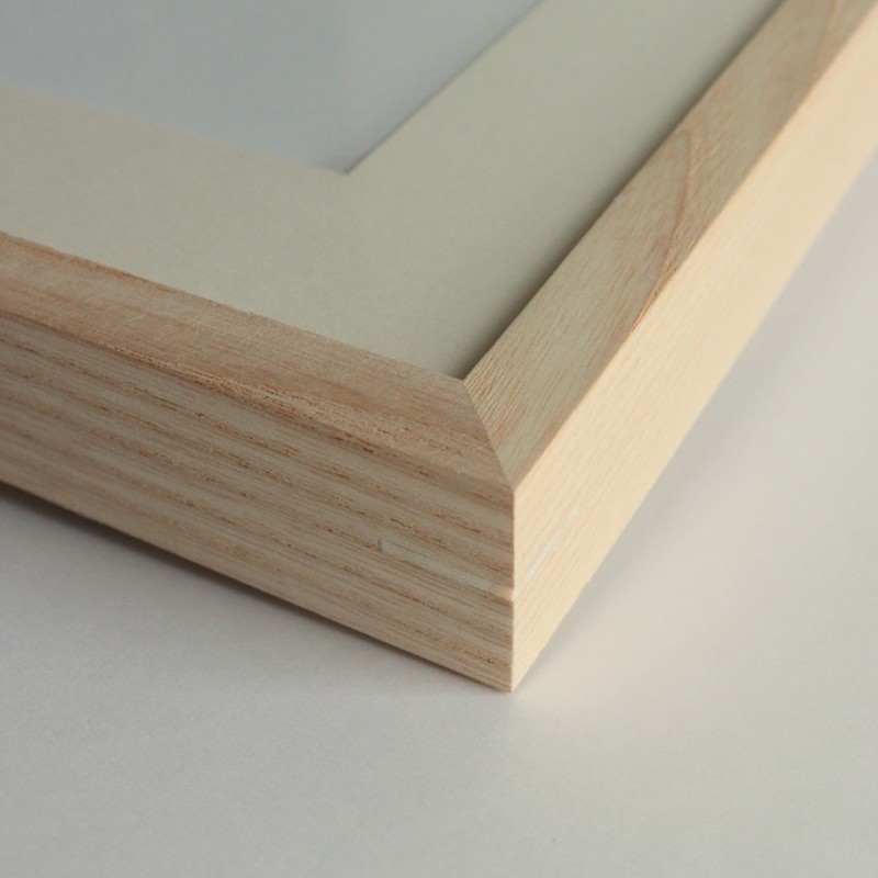 池上夏生 額付き高級プリント ”たぬきと山茶花”