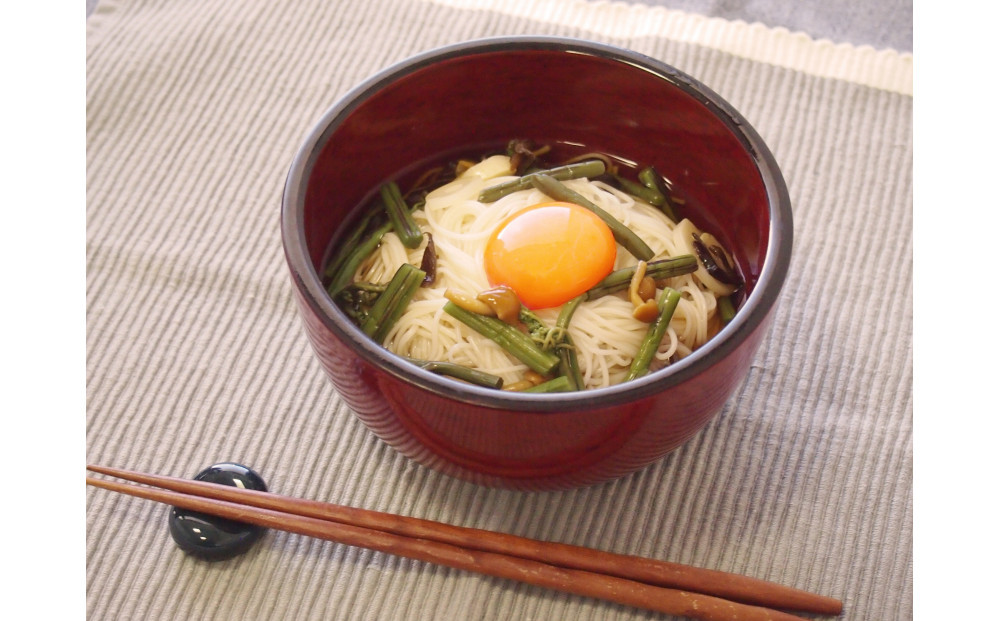 マルキン 島の光めんつゆ3本とそうめんセット（300g×6）