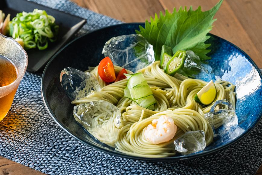 【石井製麺所】しょうどしま長命草そうめん　12束