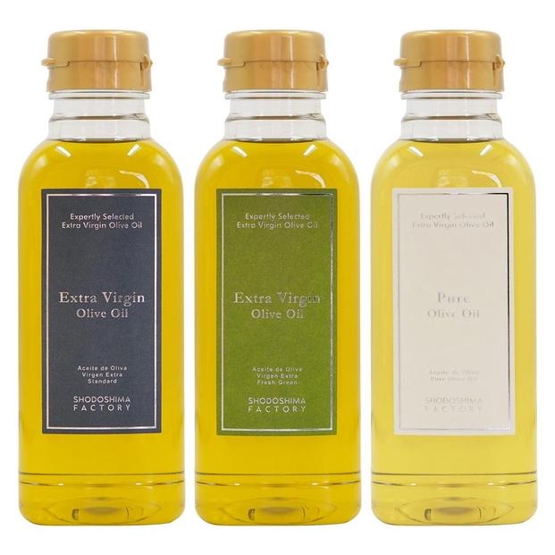 エキストラバージン＆ピュアオリーブオイル300ml 3種セット