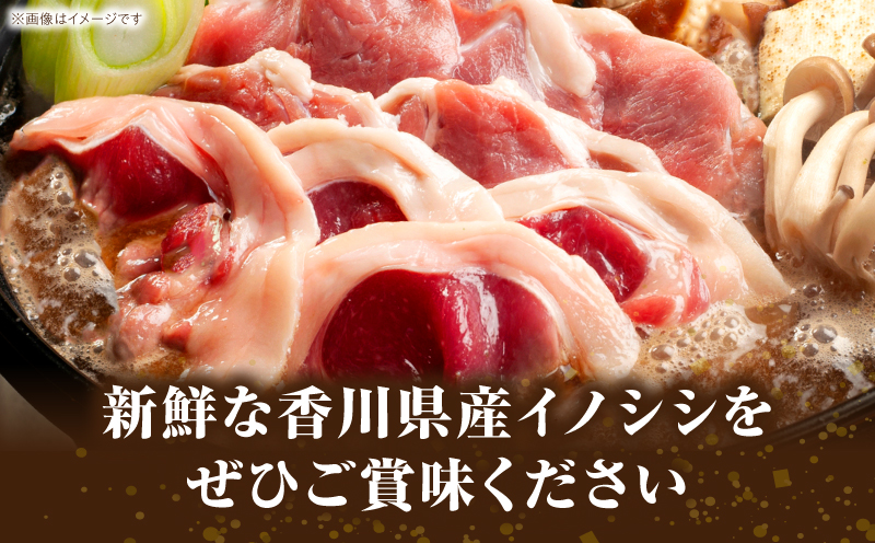 香川県産　イノシシ肉　300g×3パック　ジビエ　牡丹鍋|肉 イノシシ肉 ジビエ 冷凍 香川県 三木町|_mk141-001