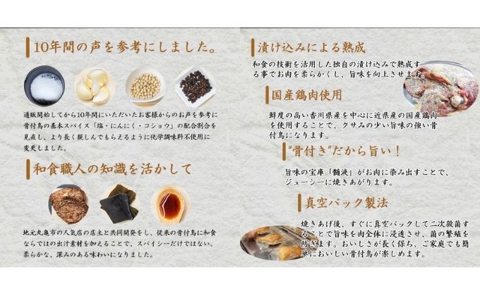 【定期便12回】職人が作った骨付鳥（若）2本セット×12か月連続お届け ローストチキン・チキンレッグ 鶏肉 肉料理 