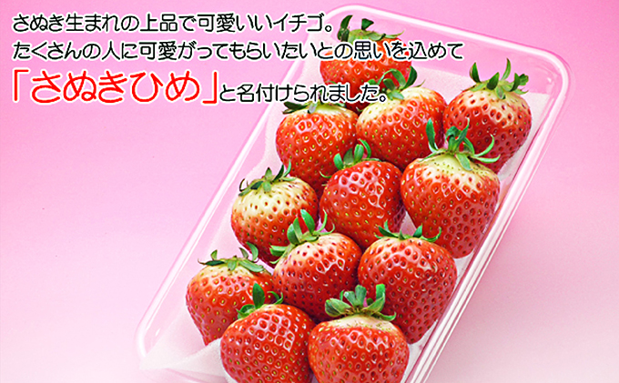香川県のオリジナル品種/さぬき姫いちご2パック 果物類 苺 イチゴ フルーツ