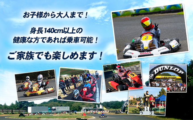 みんなでわいわいレンタルカート　20分走行プラン(大人5名様まで利用可能) 体験 チケット レジャー サーキット レーシング 子供 最高速度60～70km カートランド四国 