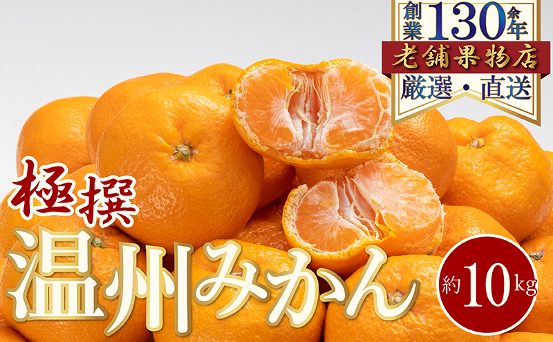 極撰！温州みかん　約10kg