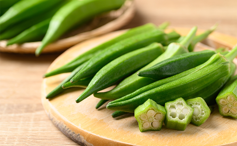 オクラ 約2.8kg (L～Sサイズ) 40ネットまたはバラ詰め 野菜