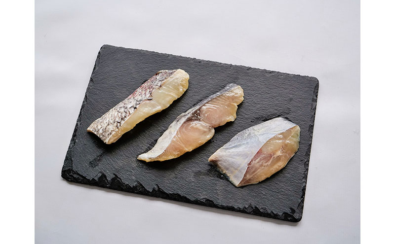讃岐白味噌の漬け魚セット（鰆2切、真鯛2切、まながつお2切）