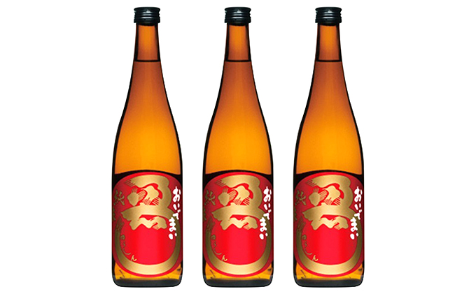 おいでまい純米酒 720ml 3本 日本酒 