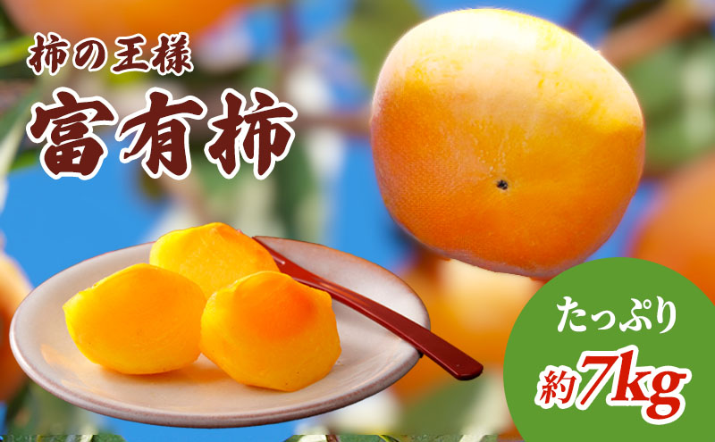柿の王様 富有柿 たっぷり7kg 果物類 