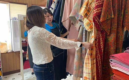 こんぴら路地裏着物レンタル 着物着付け体験+ヘアセット 着物 着付け 和服 和装 旅行 体験チケット 思い出 記念 チケット レジャー F5J-975