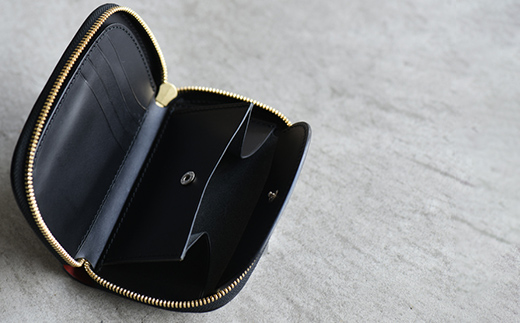 ファスナーウォレット 手のひらサイズ ミディアムサイズ ラウンドファスナーウォレット （ペトロ―リオ） F5J-1048