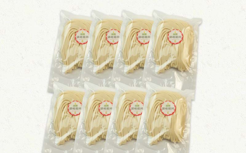 製麺所から本場の一晩熟成生さぬきうどんを直送 500g×8 つゆ16袋 しょうゆつゆ1本 32人前 F5J-158