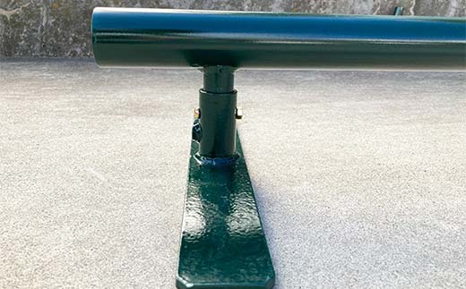 スケートボードレール ロー 丸パイプ ツムラ スケートボードセクション 初心者 子ども向け  F5J-1197