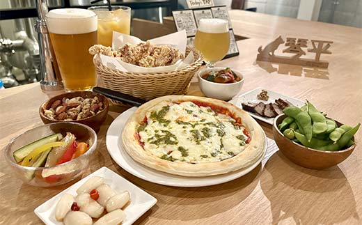 ビール好き必見！ 呑象ブリューイング お食事券 3,000円分 クラフトビール 地元グルメ 地ビール 香川グルメ 香川県 琴平町 こんぴらさん F5J-1067