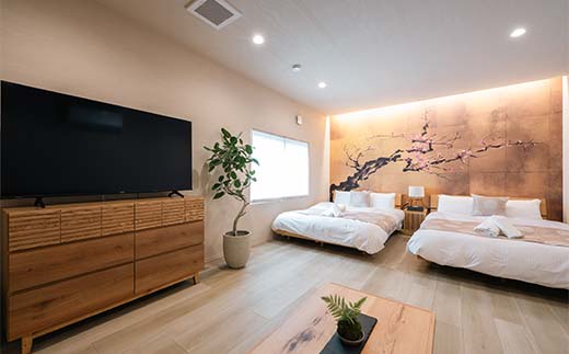 GOKAN KOTOHIRA 3名宿泊チケット 宿泊 一棟貸し ホテル 旅館 ゲストハウス 香川 琴平 こんぴらさん こんぴら参り 金刀比羅宮  F5J-1071