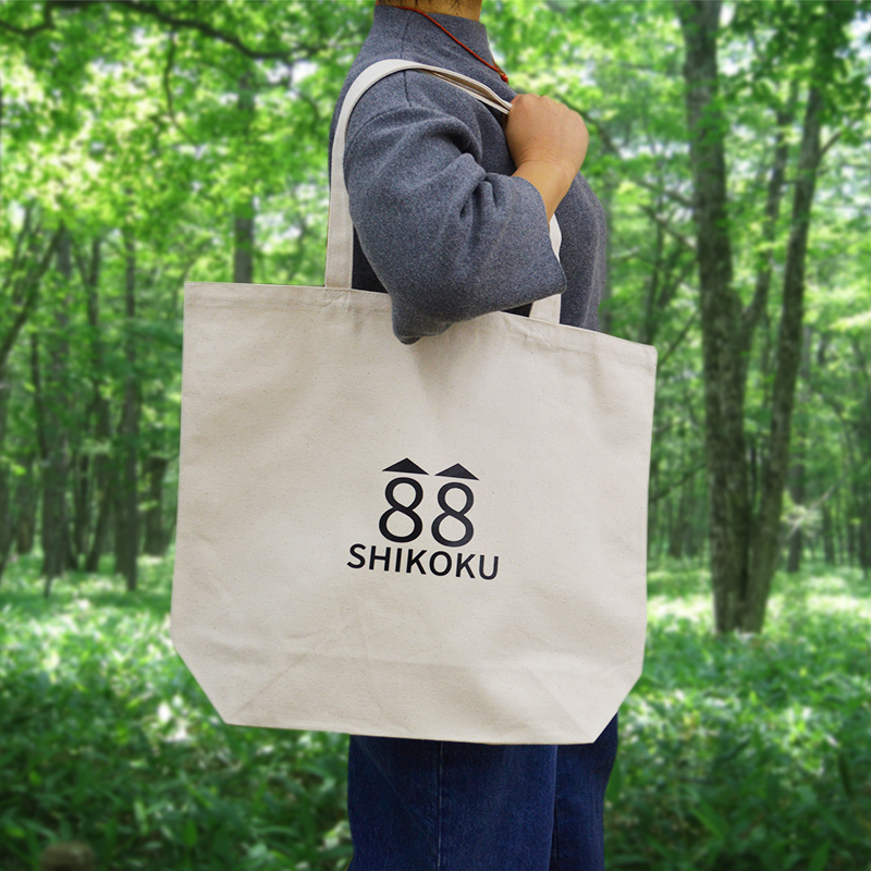 【四国88ヶ所霊場】お遍路トートバッグ大 88【L-22】