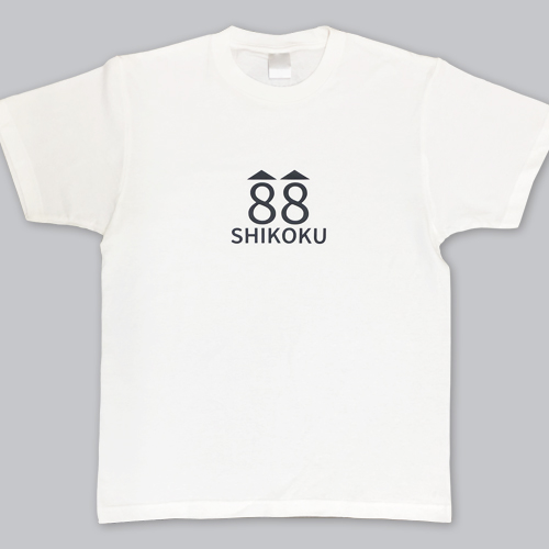 【四国88ヶ所霊場】お遍路Tシャツ 88【A-67】