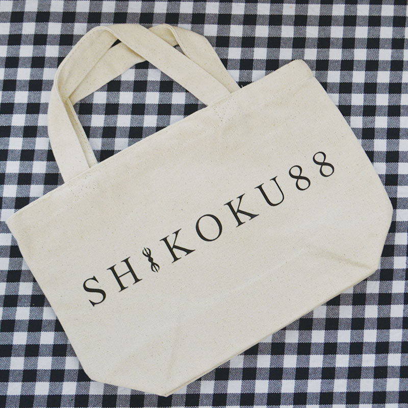 【四国88ヶ所霊場】お遍路トートバッグ小 SHIKOKU【L-21】