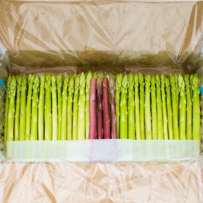 アスパラ王子が育てた自慢のアスパラ　おおもりやオリジナル　穂だけアスパラ1kg【予約受付：令和8年3～4月頃から順次発送】【H-77】