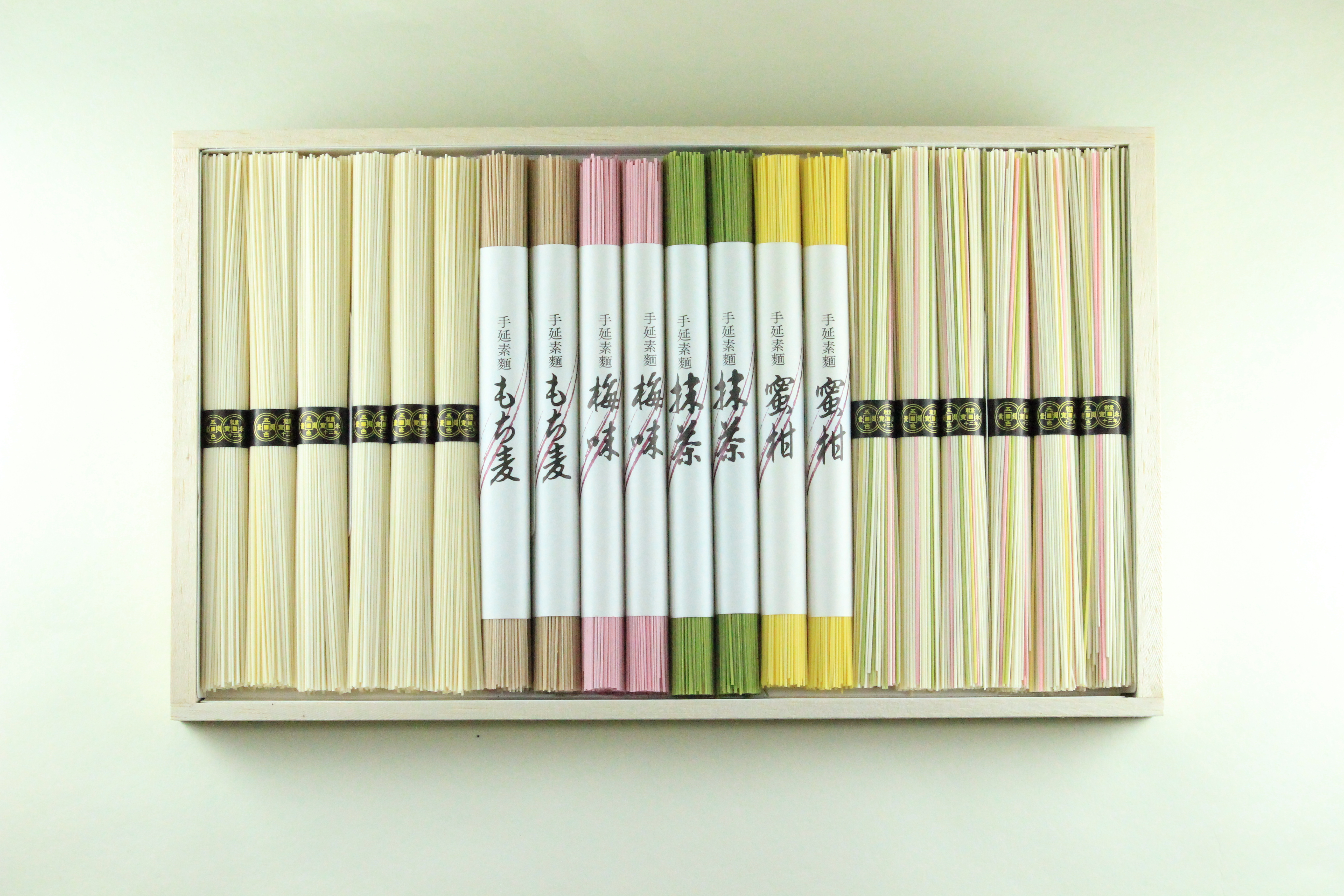 手延べ そうめん 素麺 1kg ( 50g×20束 ) 小分け カラフル 色付き 味付き 手延そうめん 素麺 麺 乾麺 ソーメン 白そうめん 抹茶 みかん 梅 もち麦 常温 長期保存可 愛媛県 松山市