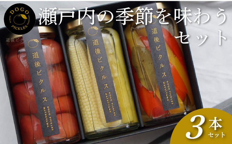 ピクルス 瀬戸内の季節を味わう３本セット