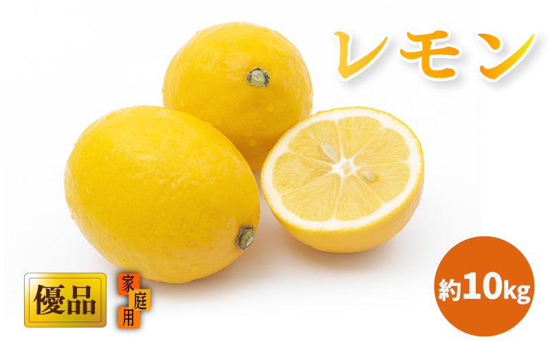 【2026年3月中旬頃から発送】 瀬戸内海の島レモン 優品・家庭用 10kg ｜ レモン 檸檬 れもん すっぱい 酸っぱい 中島のレモン 中島の檸檬 酸味 数量限定 期間限定 レモン 愛媛県産 減農薬 有機肥料使用 甘み 香り レモン 柑橘 松山市 レモン 中島 レモン 有機栽培 レモン 新鮮 レモン
