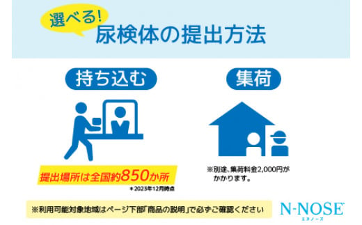 【1週間前後で発送】尿一滴で、自宅で簡単に受けられるがん検査。N-NOSE（エヌノーズ） | 検査キット 健康 人気 おすすめ 愛媛県 松山市 父の日 ギフト 贈り物 父の日 贈り物 父の日 プレゼント