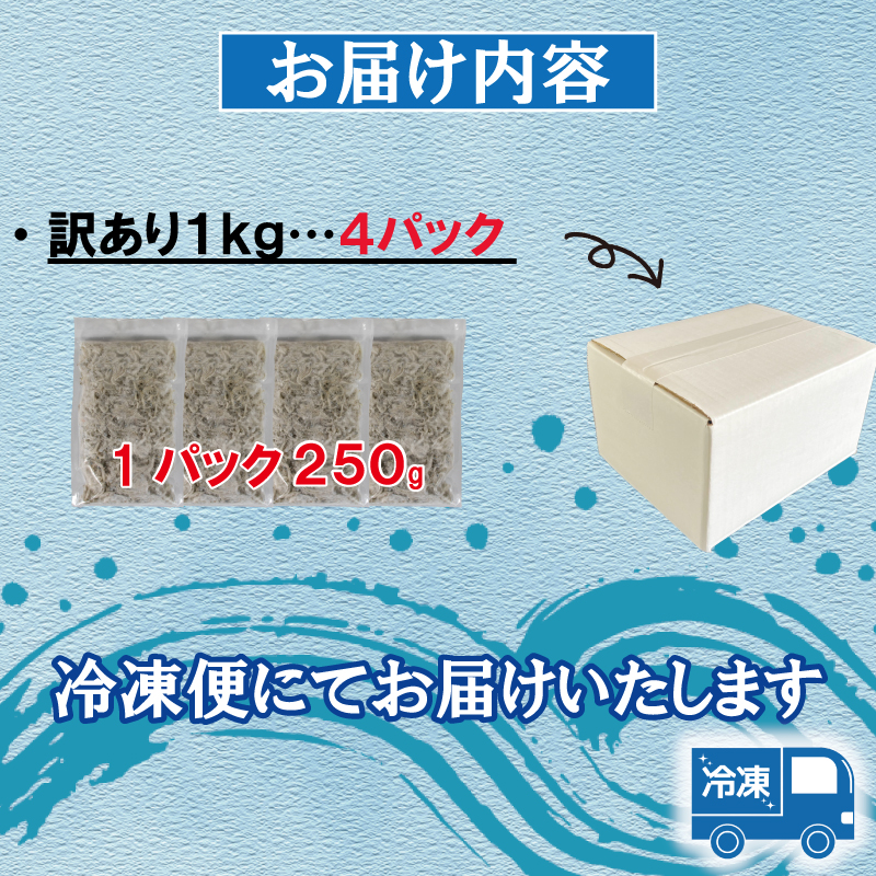 【訳あり】 釜揚げ しらす 1kg |  訳ありしらす 不揃いシラス 国産しらす 冷凍シラス 釜揚げしらす シラス丼 海の幸 松山市産しらす 愛媛県産シラス しらす シラス 釜揚げしらす 惣菜 弁当 簡単調理 ごはんのお供 加工品  海の幸 しらす丼 グルメ 食品 魚介 小魚 魚 鮮魚 海鮮  シラス 卵 たまご 訳あり商品  愛媛県 松山市