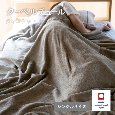 (今治タオル)クーベルチュールタオルケット スタンダード(ベージュ)【I003470BE】【1667731】