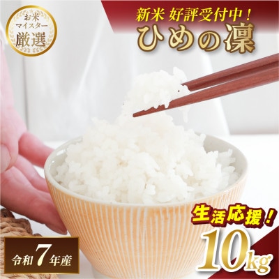 【ふるさと納税】令和7年産 愛媛県産 ひめの凜 10kg 【V003290K10】【1682398】