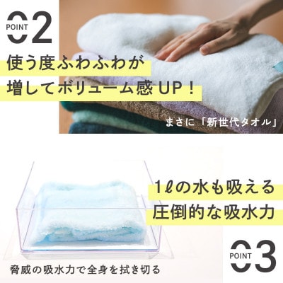 (今治タオル)ASiTA BOUNCE バスタオル1枚(グリーン)【I003620BT1G】【1670225】