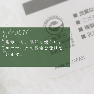 ( 今治タオル ) 今治エコタオル バスタオル 6枚セット 【IE05600】【1091871】