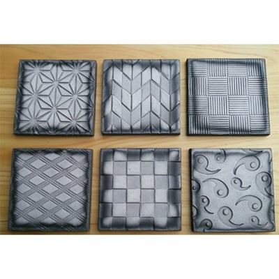 菊間瓦 コースター (粋) 角型 6枚 セット 【VE00100】【1002181】
