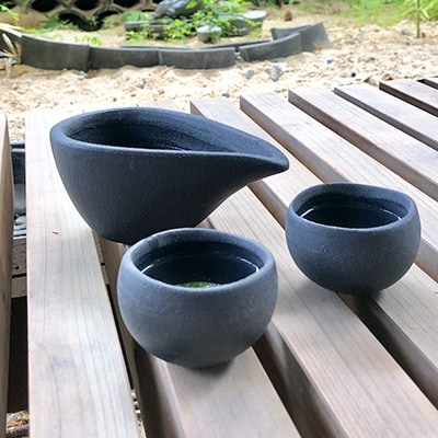 菊間瓦 酒器セット 【VE00500】【1048986】