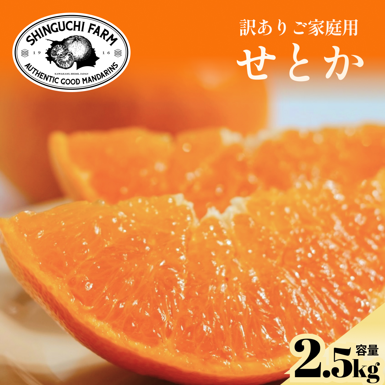 【先行受付】訳ありだけど美味しさそのまま【訳あり】せとか 2.5kg【A70-155】【1707145】 YWTK154
