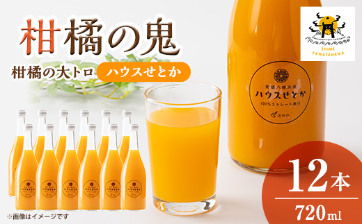 せとかジュース720ml×12本【H56-82】【1668649】