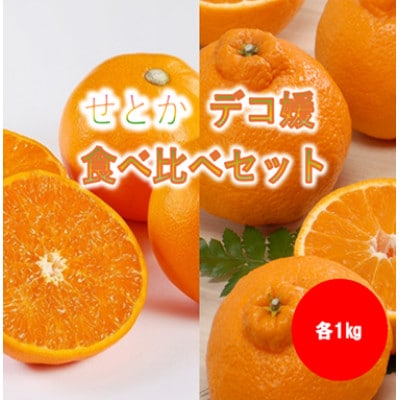 みさき果樹園の大人気せとか・デコ媛各1kg【B21-59】【1705328】